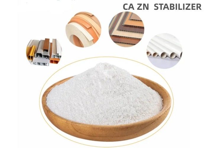 High Purity Ca Zn / Calcium Zinc Stabilizer Environment Friendly PVC Heat Stabilizer Powder